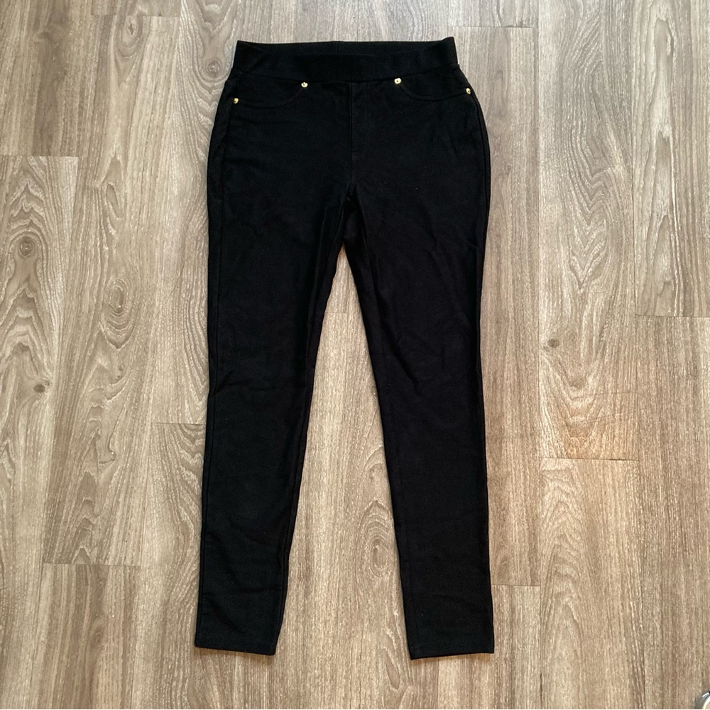 Michael Kors Black Leggings/Jeggings. Sz Medium. 29" inseam